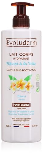 Evoluderm Lait Corps Hydratant Monoï a la Foil Moisturising Body Lotion 500 ml