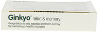 Ginkyo Mind and Memory with Ginkgo Biloba Extract,120mg