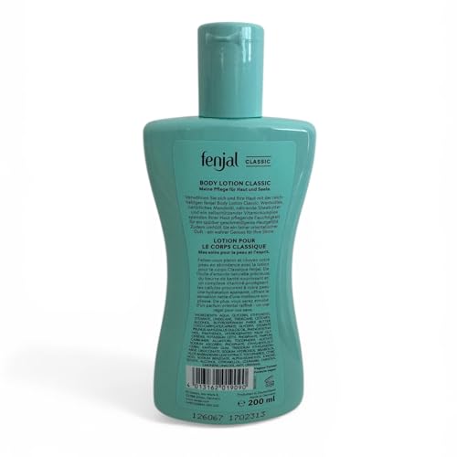 Fenjal Classic Body Lotion with Moisturing Natural Oil, Normal to Dry Skin 200ml Other