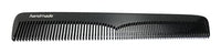 Swedish Crown Men's Sawn Comb 6.1" Handmade Black with Two Teeth Fine + Normal (505CA)