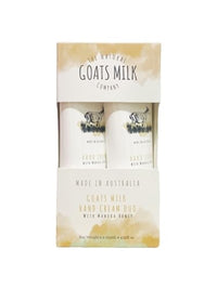 The Natural Goat Milk Company - Goats Milk Hand Cream Duo - With Manuka Honey 125mL×2