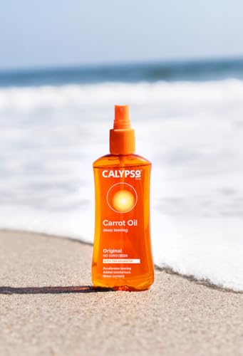 Calypso Original Carrot Oil | No SPF | Accelerates tanning | No Self tan | 200ml