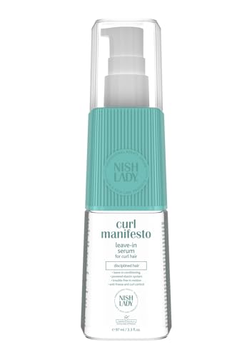 nishlady Nishlady Curl Manifesto Clarifying Leave-in Serum for Cur Hair, 97 ml | Disciplined Hair Curl Serum | Repairs the Broken Hair (97 ml, Hair Serum)