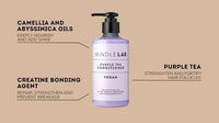 WINDLE Purple Tea Conditioner by Windle LAB - With Purple Tea & Shea Butter - Sulphate Free Purple Conditioner For Blonde Hair & Natural Grey Hair - 250ml