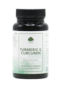 Turmeric & Curcumin Capsules | 95% Curcuminoids | Black Pepper to Improve Absorption | 60 Vegan Capsules | G&G Vitamins