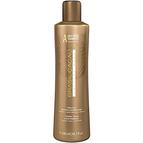 CADIVEU BRASIL CACAU ANTI FRIZZ SHAMPOO 290ml 9.8 fl.oz - PERFECT POS BRAZILIAN KERATIN TREATMENT BRAZILIAN HAIR STRAIGHTENING DAILY SHAMPOO