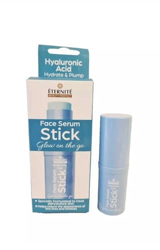 Eternite Face Serum Stick with Vitamin C, Hyaluronic Acid or Niacinamide 7g (Hyaluronic Acid 7g) Hayaronic Acid Haydrate & Plump Specially Formulated To Treat Dehydrated Skin