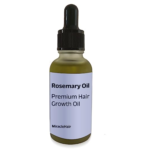 MiracleHair Premium Rosemary Oil For Hair Growth - for Hair Growth & Hair Thickening - Hair Loss Prevention - UK Based Brand