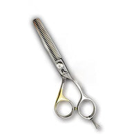 Hair Thinning Scissors Cutting Teeth Shears Professional Barber ROMONIX Hairdressing Texturizing Salon Razor Edge Scissor Japanese Stainless Steel with Detachable Finger Ring 6" inch
