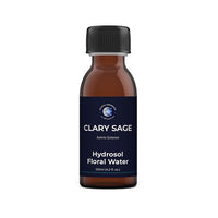 Mystic Moments | Clary Sage Natural Hydrosol Floral Water 250ml | Perfect for Skin, Face, Body & Homemade Beauty Products Vegan GMO Free