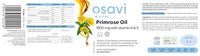 Osavi Primrose Oil with Vitamin A & E, 1800mg - 60 softgels