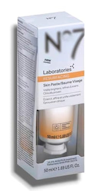 Generic Nō7 | Laboratories Resurfacing - Skin Paste with AHA/PHA Complex | Visibly Brightens, Refines & Evens | Cnically Proven | 50mL[Imperfect Box]