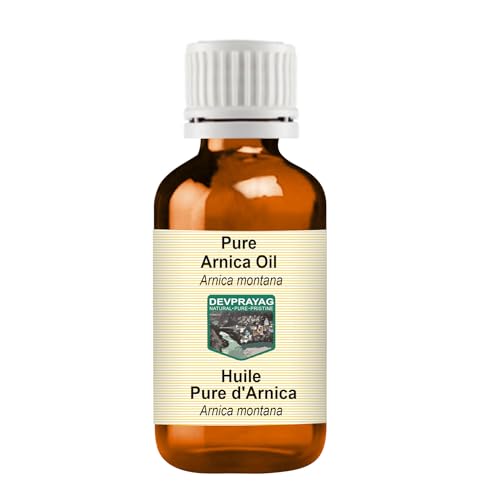 DEVPRAYAG Devprayag Pure Arnica Oil (Arnica Montana) Natural Therapeutic Grade 5ml (0.16 oz)