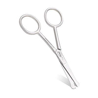 Fine Lines Baby Nail Scissors – Kids Finger Nails Clipper and Toenail Cutter – Newborn Essentials – Rounded Ends for Safety – Can be used for Grooming Cuticles & Trimming Hair