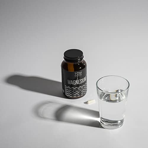 Tom Oliver Nutrition - Magnesium Taurate - 600mg per Capsule (60 Capsules) 1 a Day Formula (1)