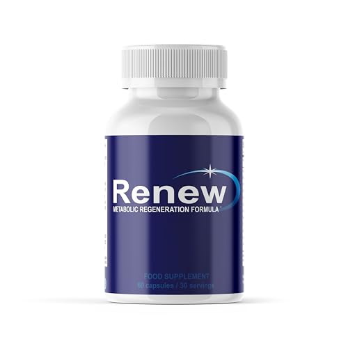 Renew- Metabolic Regeneration Formula - All Natural Formula - 60 Capsules / 1 Month Supply - FItness Hero Supplements