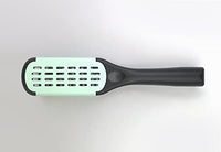 Tredoni 100% Natural Boar-Bristle Thermal Ceramic Straightening Hairbrush - Blow-Dry Clamp Hairbrush, Multicolor