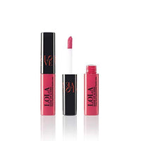 LOLA MAKE UP BY PERSE LOLA Matte Liquid Lipstick Love Collection Superstay Matte Ink Longlasting Liquid, Nude Lipstick, Up to 12 Hour Wear, Non Drying - 02 Strawberry Peck
