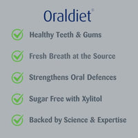 Oraldiet probiotics Advanced Dental Hygiene: Dental Probiotics with Lactobacillus Reuteri for healthier gums and Fresh Breath, 25 gram