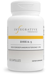 Integrative Therapeutics DHEA-5 - for Women and Men - Gluten Free - Dairy Free - Vegan - 60 Capsules