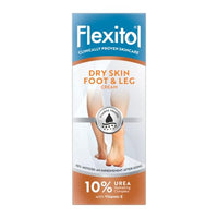 Flexitol Dry Skin Foot & Leg Moisturising Cream with 10% Urea, 485g