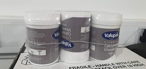 6 x Valupak Calcm Vit D 400Mg Tablets