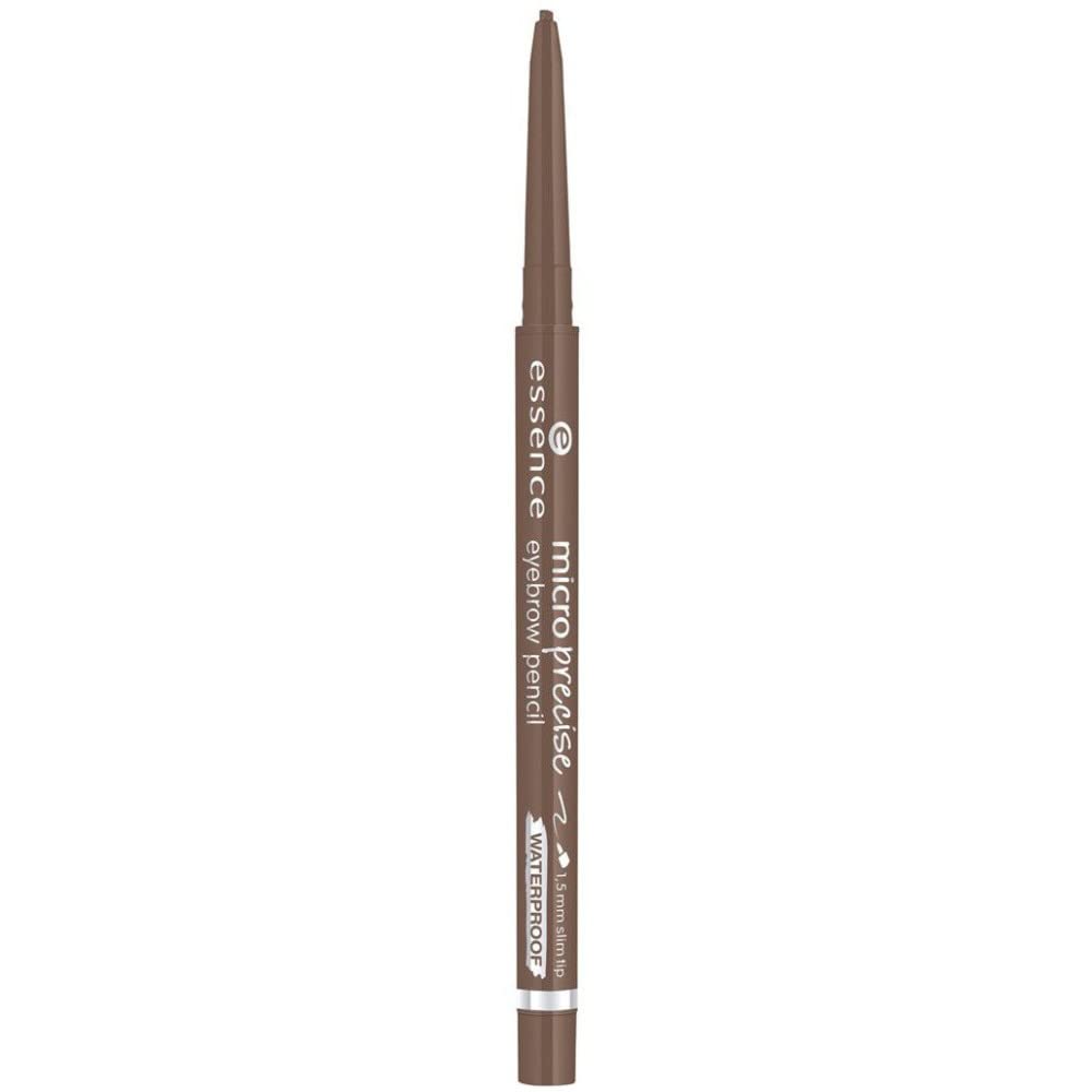 essence cosmetics micro precise eyebrow pencil waterproof makeup (02 light brown)