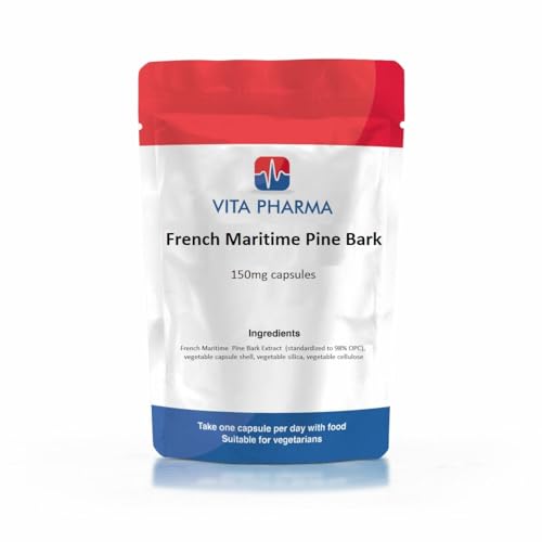 Vita Pharma VITA PHARMA French Maritime Pine Bark 150mg 365 Capsules