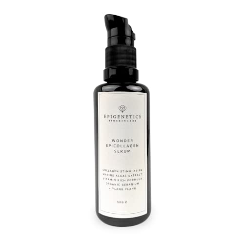 Epigenetics Wonder Epicollagen Serum 45g | Premium Anti-Aging Collagen Serum | Naturally Stimulate Collagen Production | Marine Algae Extract | UK Made