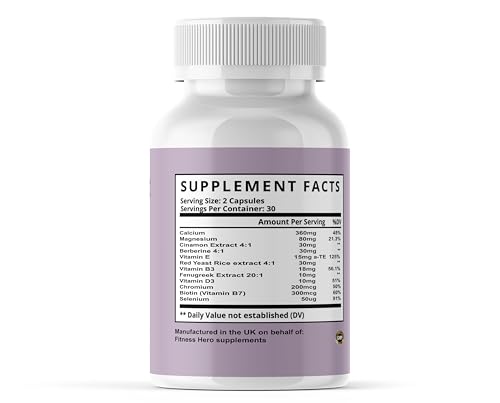 FItness Hero Supplements GlucoFit The Healthy Alternative - Weight Management Capsules - Natural Ingredients - 120 Capsules - Fitness Hero Supplements