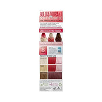 Knight & Wilson Colour-Freedom 150ml Crimson Red Semi-Permanent Hair Colour - Ultra-Vibrant Vegan Friendly Colour Mask with Shine Booster Complex - Ammonia Free Colour Lasts Up To 6-10 Washes