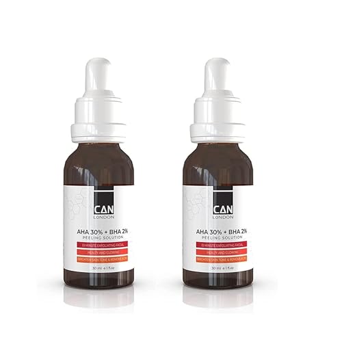 ICAN LONDON ican London AHA 30% + BHA 2% Serum - Healthy Exfoliating Brightening Facial Serum 2 x 30ml