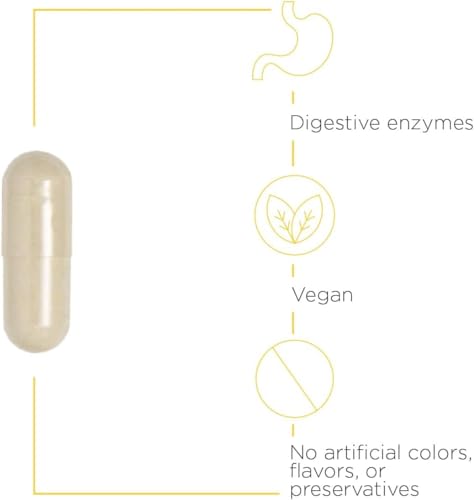 Integrative Therapeutics - Similase - Physician Developed Digestive Enzymes for Women and Men - Vegan - 90 Vegetable Capsules