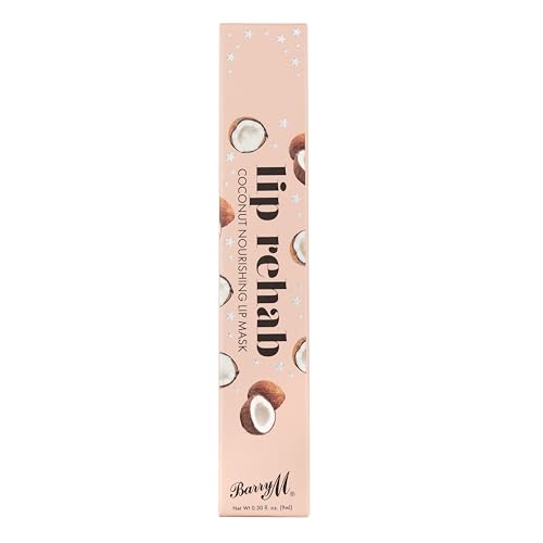 Barry M Lip Rehab Nourishing Lip Mask, Coconut flavour Clear