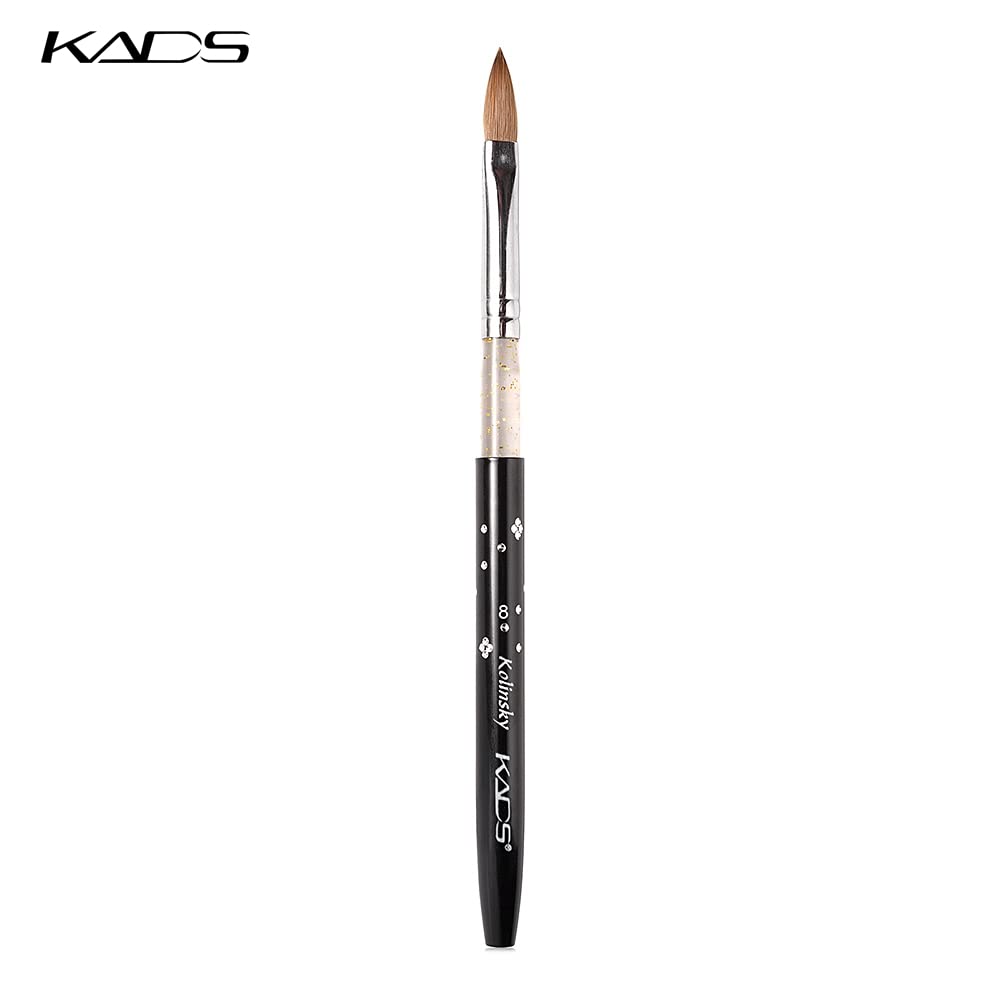 KADS Kolinsky Sable Nail Brush (Size 8)