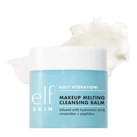 e.l.f. SKIN Holy Hydration Makeup Melting Cleansing Balm, Face Cleanser and Makeup Remover, Infused with Hyaluronic Acid to Hydrate Skin, Vegan and Cruelty-Free