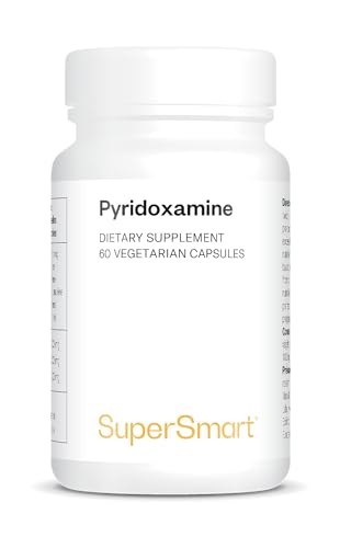 SUPERSMART Pyridoxamine - Natural Form of Vitamin B6 - Powerful Inhibitor of Glycation and Ages/ALEs - Vegan - Gluten-Free - SuperSmart