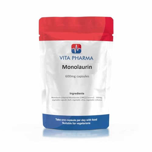 Vita Pharma VITA PHARMA Monolaurin 600mg 60 Capsules