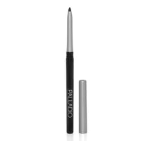 Palladio Retractable Waterproof Eyeliner, Richly Pigmented Color and Creamy, Slip Twist Up Pencil Eye Liner, Smudge Proof Long Lasting Application, All Day Wear, No Sharpener Required, Pure Black