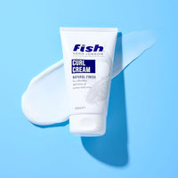fish Fish Curl Cream 150ml – Define & Hydrate Curls with Lightweight Hold & Frizz Control – Moisturising Formula for Soft, Natural-Looking Waves