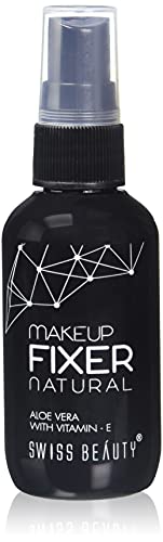 SWISS BEAUTY Long Lasting Misty Finish Professional Makeup Fixer Spray for Face Makeup | With Aloe Vera and Vitamin E | Lightweight, Quick Dry, 70ml
