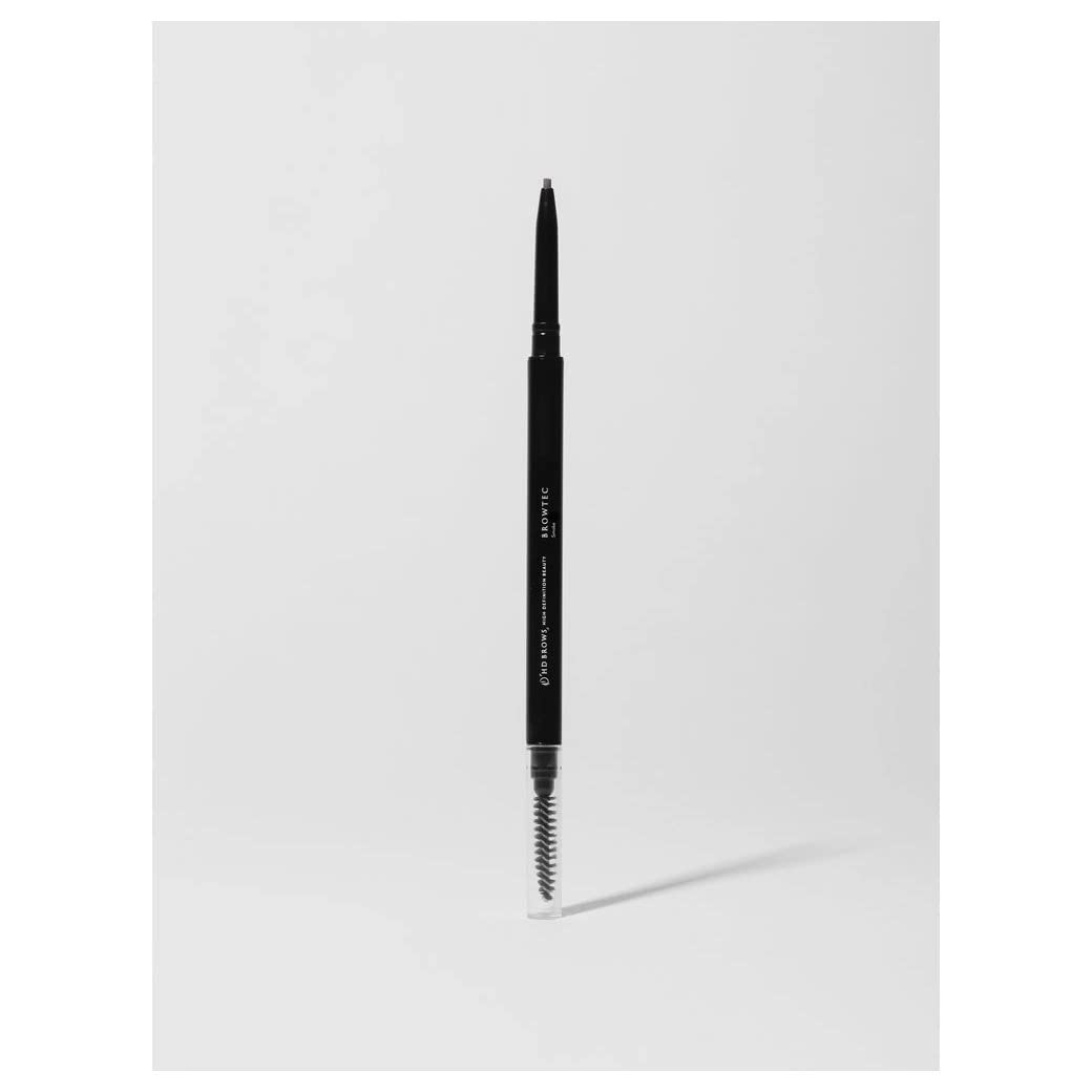 High Definition - HD Brows HD BROWS Browtec Slim Eyebrow Pencil, Duel-Ended Pencil and Spoolie, Long Lasting, Easy to Use, Smoke- For Cool and Ashy Undertones