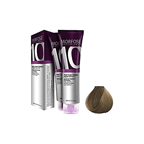 Morfose 10 Professional Hair Colour Cream 100 ml, No. 8S Intense Light Auburn