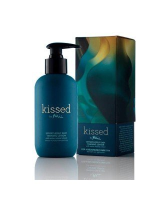 Mii Cosmetics | Kissed Effortlessly Easy Tanning Lotion | Hydrate Skin & Flawless, streak-fee tanning | Dark 200ml