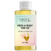 Sacred Remedy Classic Yoni Oil Potent, Hydrating, Moisturising Lotion Oil. 100% Natural & Vegan. Balance pH Level & Freshen Scent with Vitamin E (30ml)