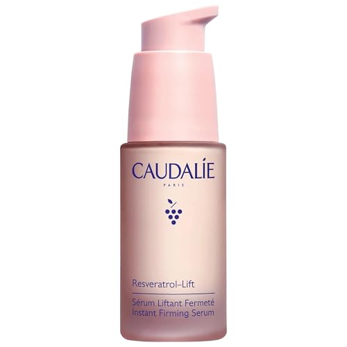 Caudalie Resveratrol-Lift Instant Firming Serum – Retinol Alternative, Vegan Collagen 1 and Patented Resveratrol, 98% Natural-Origin Ingredients, Vegan, 30 mL