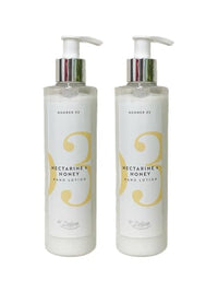 Generic Lidl By Deluxe - Number 03 - Nectarine & Honey Hand Lotion | 250mL×2 [TWIN PACK]