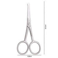 Fine Lines Baby Nail Scissors – Kids Finger Nails Clipper and Toenail Cutter – Newborn Essentials – Rounded Ends for Safety – Can be used for Grooming Cuticles & Trimming Hair