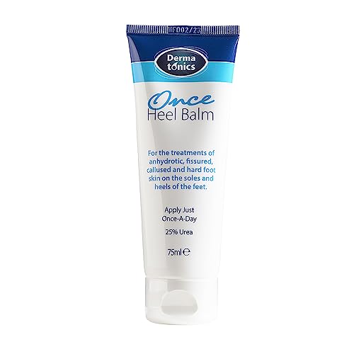 Dermatonics Once Heel Balm | Long-lasting Relief for Rough, Dry & Callused Feet | Paraben-free, Clinically Proven, Suitable for Diabetics | Visible Results in 1 Day | 75ml