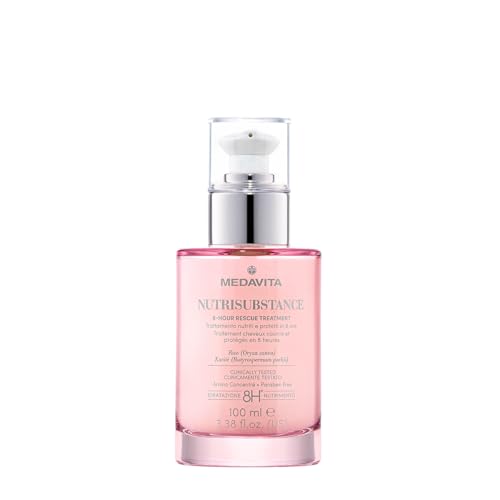 Medavita | Nutrisubstance 8-Hour Rescue Treatment, 100ml, Overnight Hair Treatment, Hydration and Shine